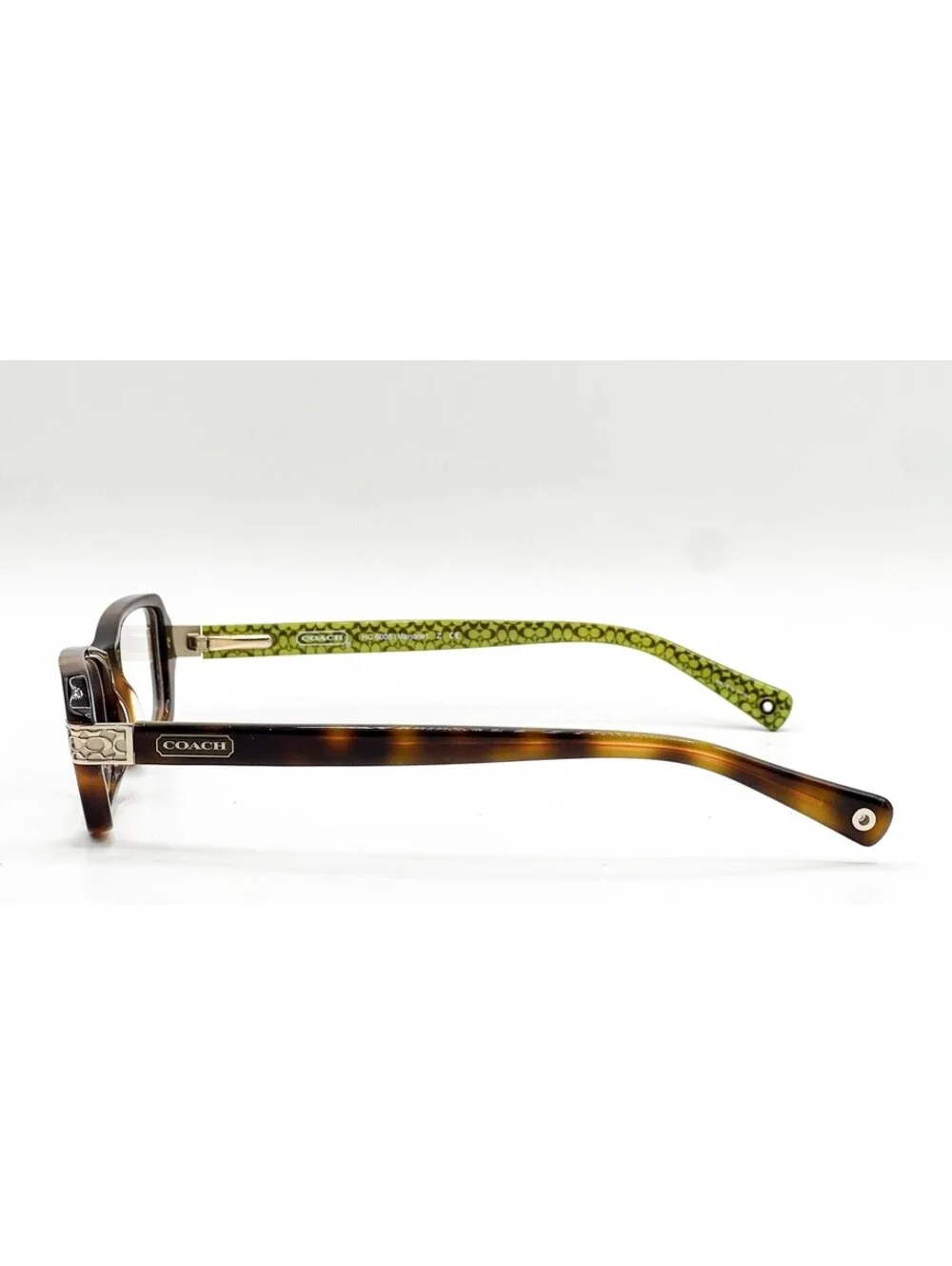 Coach HC 6005 5031 Tortoise Full Rim Authentic Eyeglass Frames 51-17-135